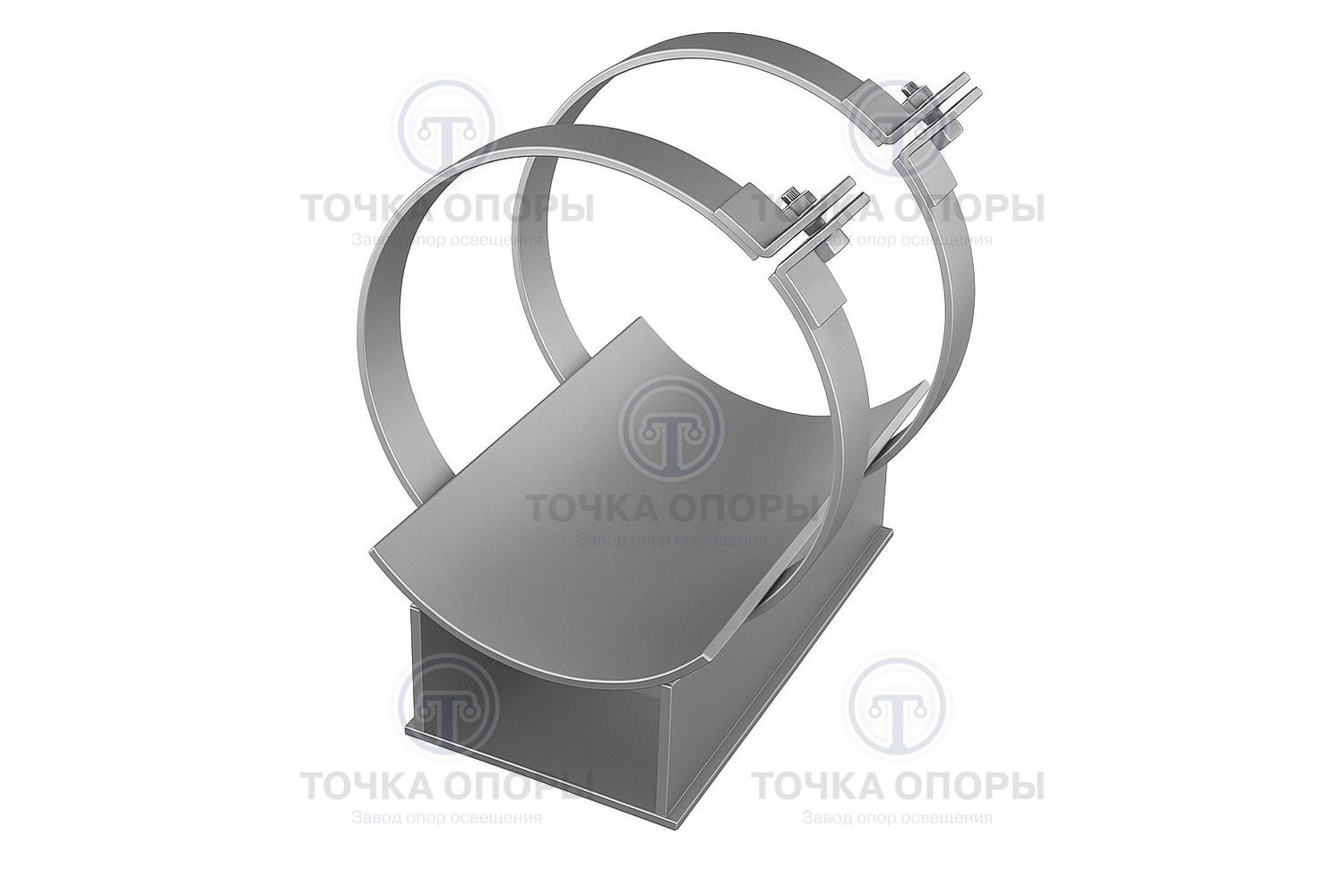 Опоры приварные скользящие направляющие МВН 140-63