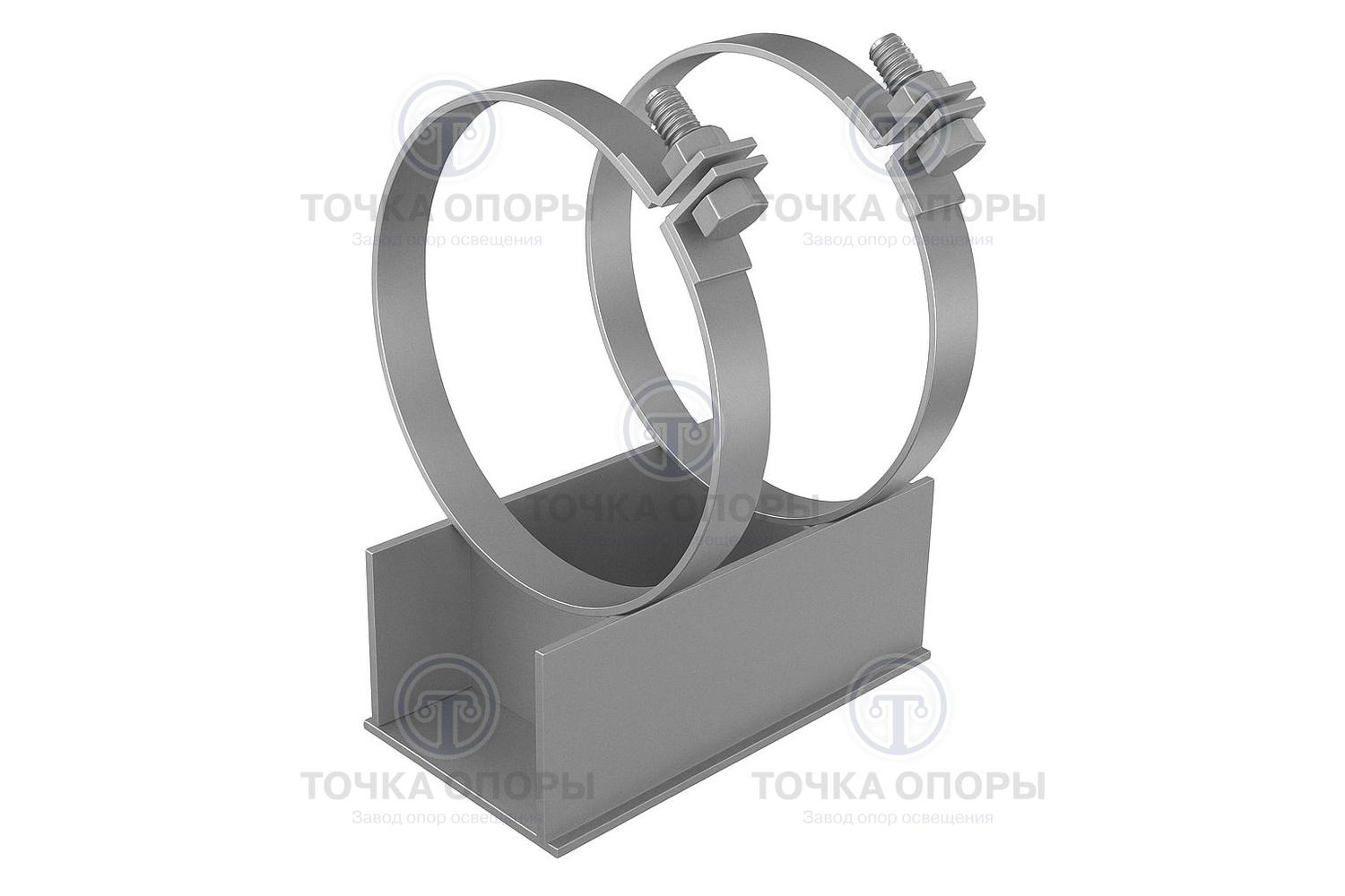 Опоры приварные скользящие направляющие МВН 9169-64