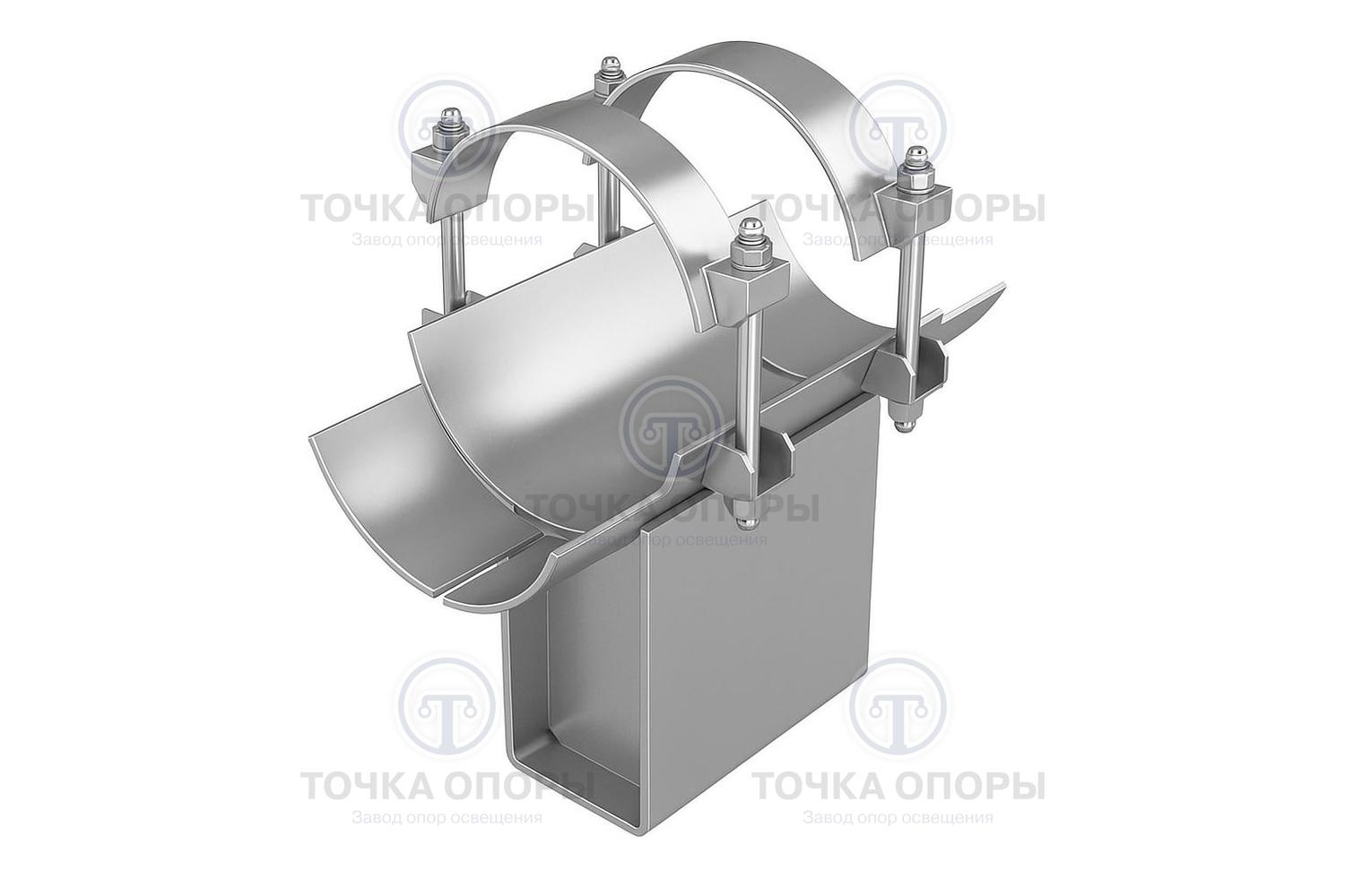 Опоры неподвижные хомутовые МВН 110-64