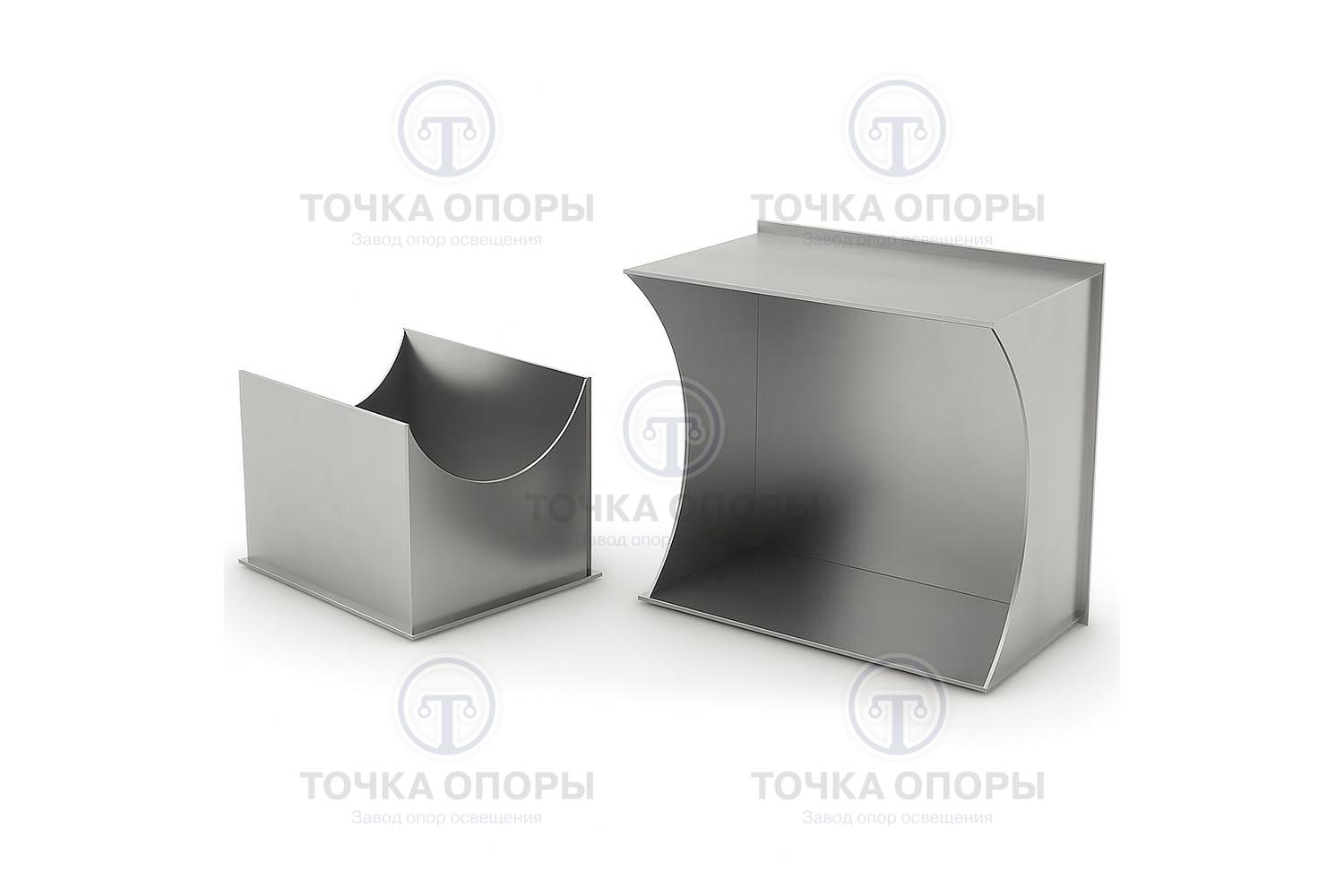 Опоры приварные неподвижные и скользящие МВН 370-63