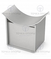 Опоры приварные неподвижные и скользящие МВН 9370-64