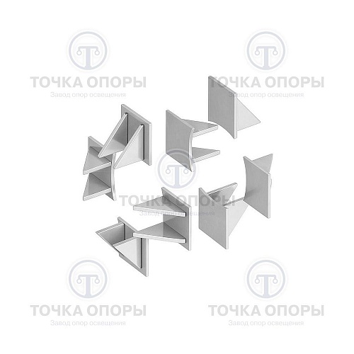 Опоры неподвижные четырехупорные ТС-661.00.00 СБ