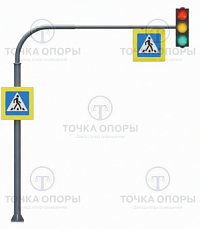 Светофорные опоры СОДГ-6,0-3,5