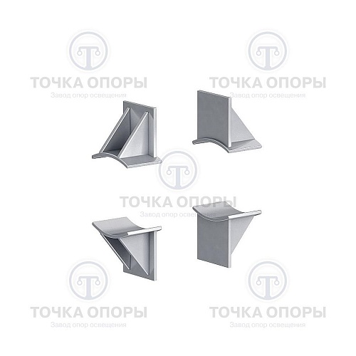 Опоры неподвижные двухупорные усиленные ТС-662.00.00 СБ