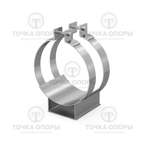 Скользящие подкладные опоры в футляре на участках, приближенных к углу поворота трассы