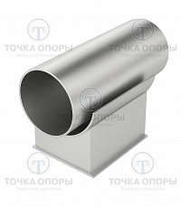 Опоры приварные неподвижные и скользящие МН 4008-62