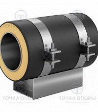 Скользящая опора СПОн 1420/1600.100 подкладная надземная для труб в ППУ