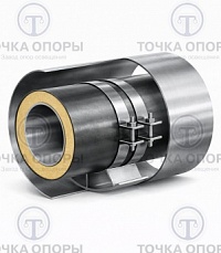 Скользящая опора для прокладки в футляре трубы ППУ 76/140/377