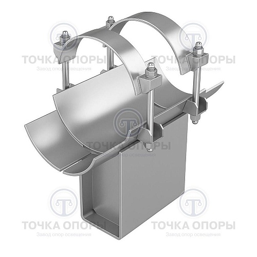Опоры неподвижные хомутовые МВН 110-64