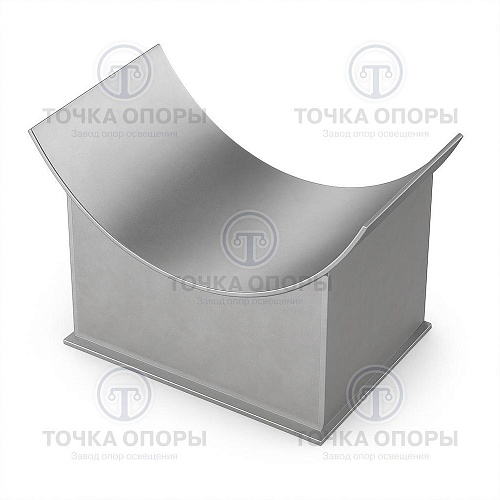 Опоры приварные неподвижные и скользящие МВН 124-63